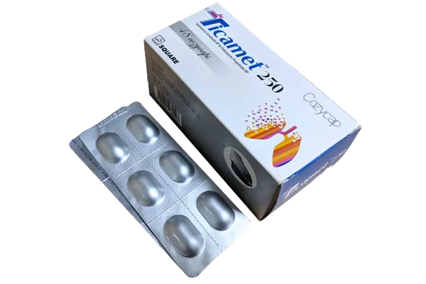 Capsule Ticamet 250 Cozycap 50mcg+250mcg (48 Pcs)